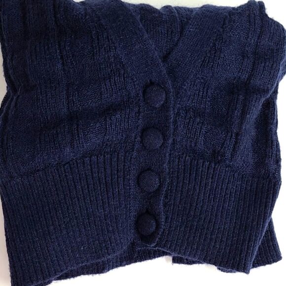 See By Chloe Sweater Womens‎ Size XS Mohair Wool Blend Blue Cardigan - Picture 3 of 9